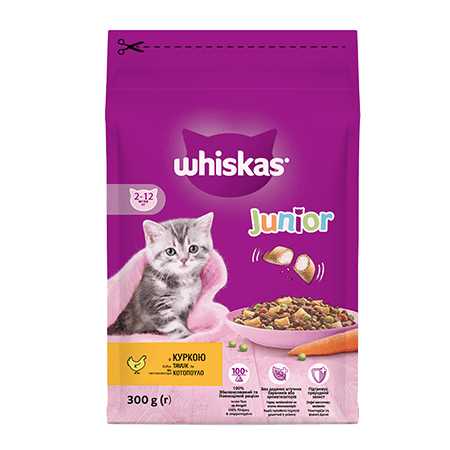 WHİSKAS KURU MAMA YAVRU TAVUKLU 300 GR*14